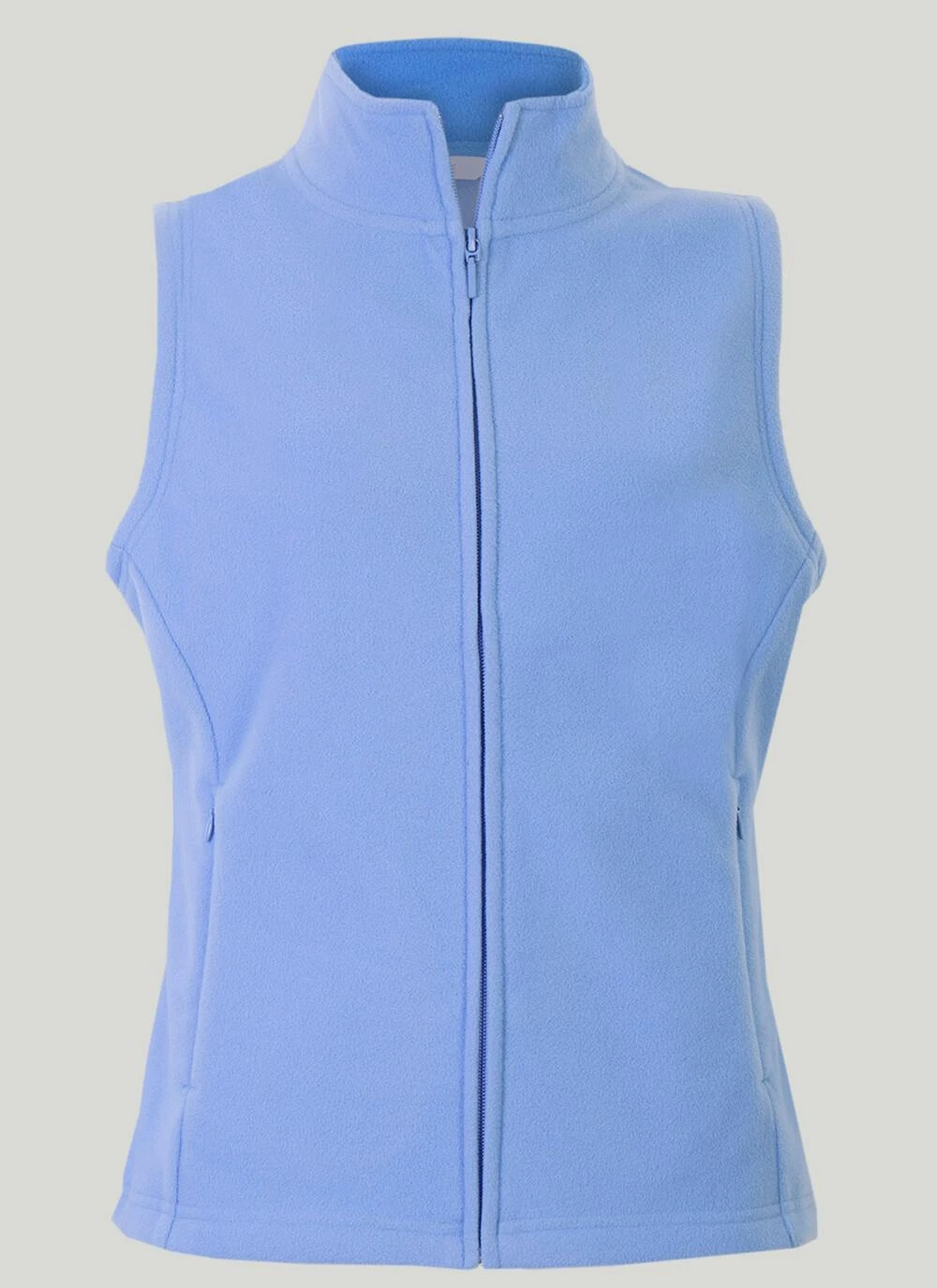 Blue Fleece Gilet 1 Blue Fleece Gilet