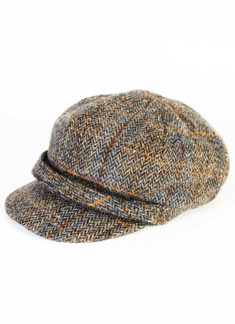 HARRIS TWEED® Ladies’ Bakerboy Hat 4 HARRIS TWEED® Ladies’ Bakerboy Hat - Image 4