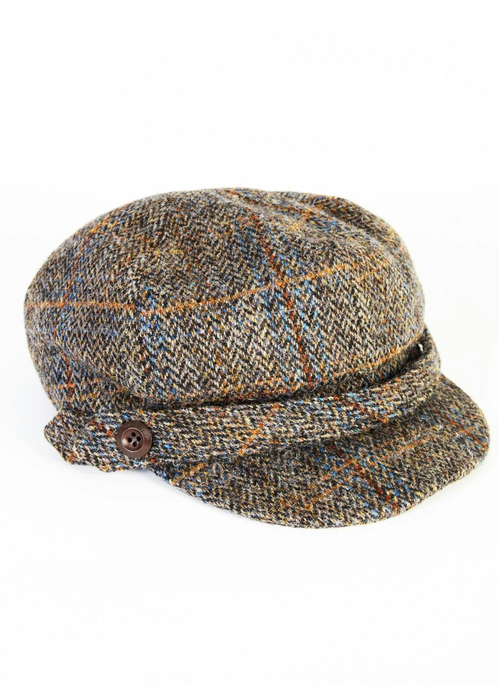 HARRIS TWEED® Ladies’ Bakerboy Hat 1 HARRIS TWEED® Ladies’ Bakerboy Hat