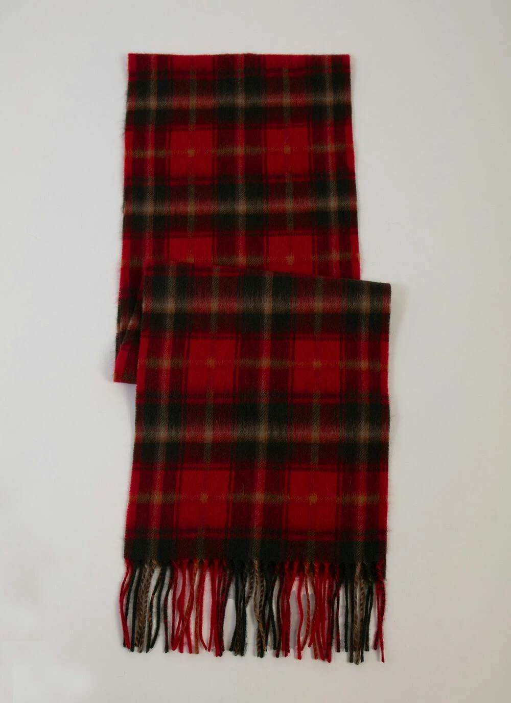 Pure Wool Check Scarf 1 Pure Wool Check Scarf