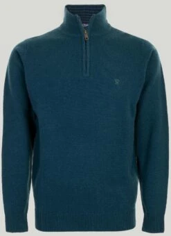 Lambswool Half-Zip Jumper