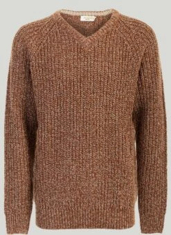 Fisherman V Neck Jumper