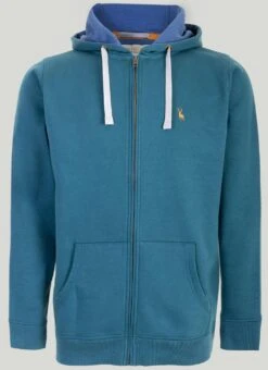 Zip Thru Hooded Sweatshirt