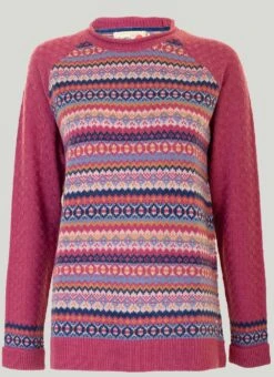 Pink Fairisle Jumper