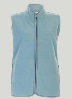 Relaxed Fit Fleece Gilet