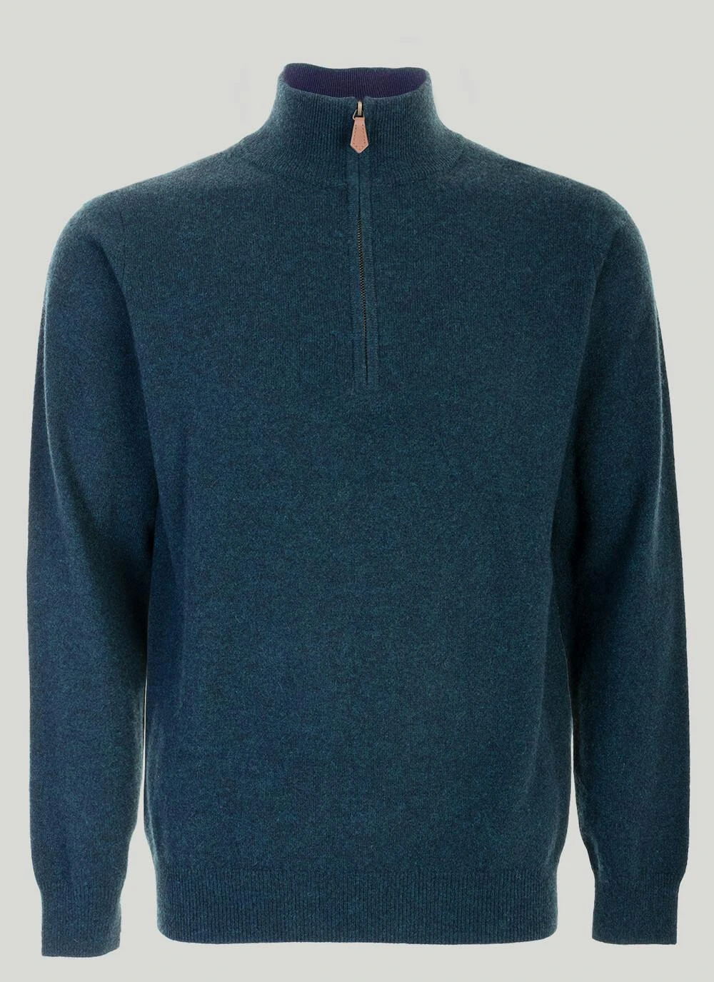 Pure Cashmere Half Zip Jumper 1 Pure Cashmere Half Zip Jumper