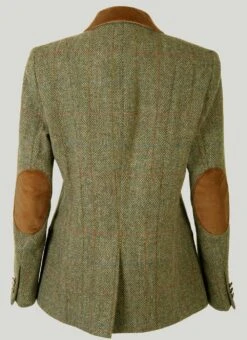 Uist Green Overcheck HARRIS TWEED® Ladies' Jacket 6 Uist Green Overcheck HARRIS TWEED® Ladies' Jacket -The Edinburgh Woollen Mill 56388pvl 066ec26e42f2caa