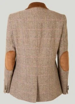 Rona Sand Overcheck HARRIS TWEED® Ladies' Jacket 7 Rona Sand Overcheck HARRIS TWEED® Ladies' Jacket -The Edinburgh Woollen Mill 56438pvl 1beb14b1dad37e3
