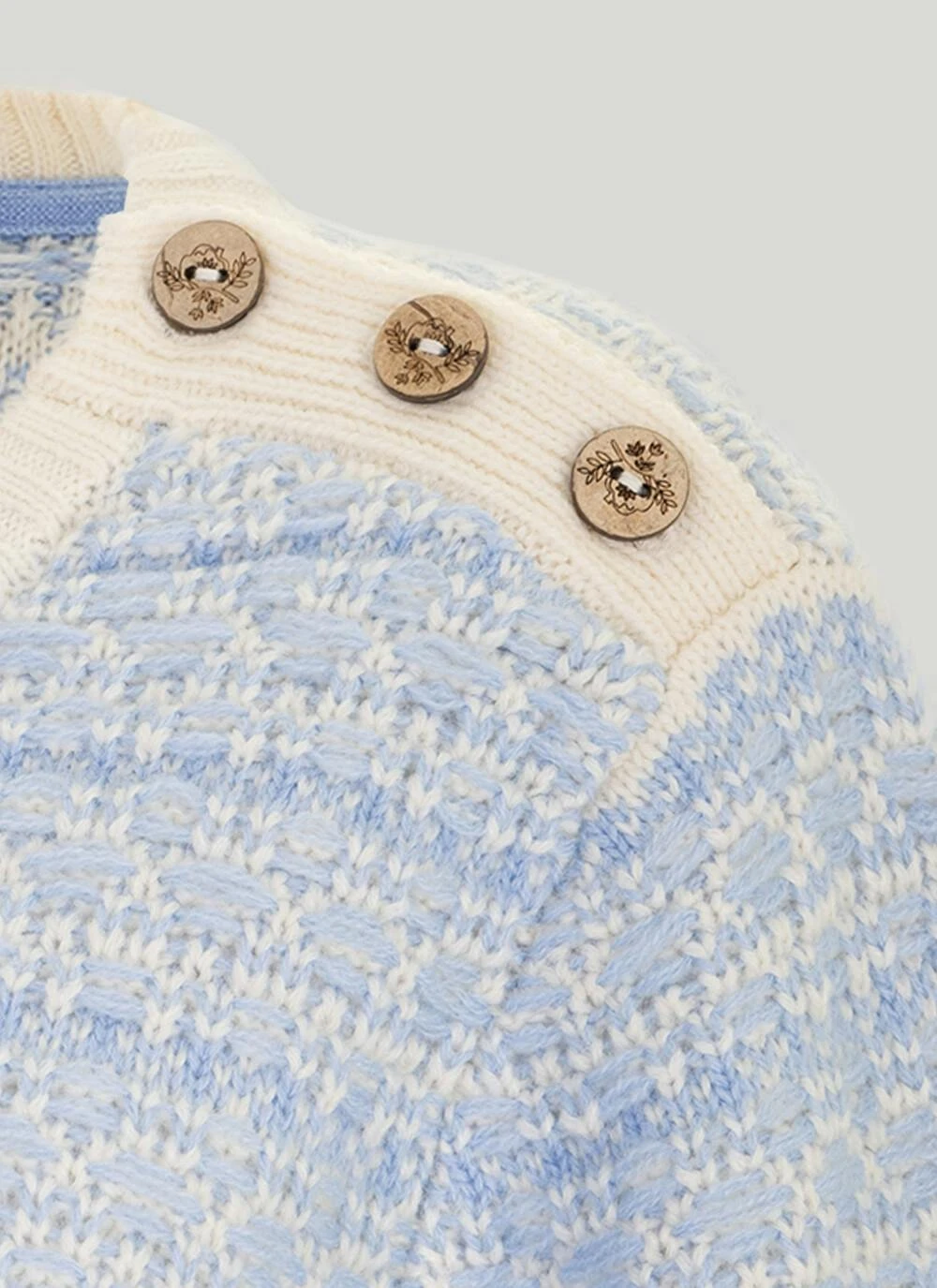 Birdseye Fairisle Jumper 3 Birdseye Fairisle Jumper - Image 3