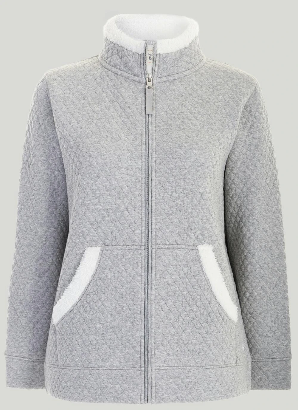 Grey Bonded Jersey Jacket 1 Grey Bonded Jersey Jacket