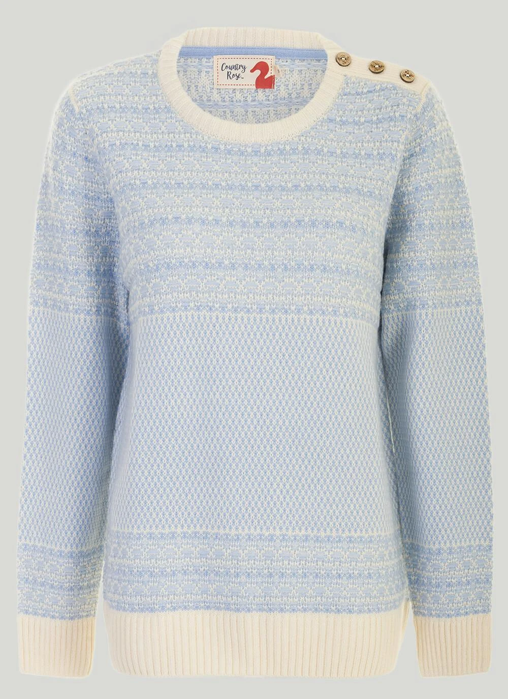 Birdseye Fairisle Jumper 1 Birdseye Fairisle Jumper