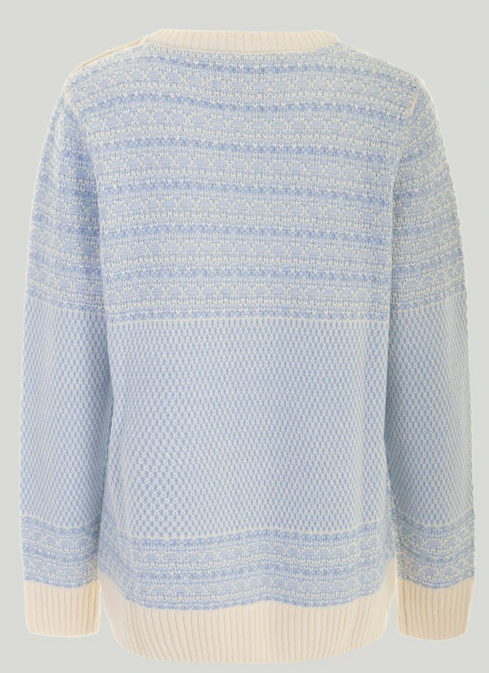 Birdseye Fairisle Jumper 2 Birdseye Fairisle Jumper - Image 2