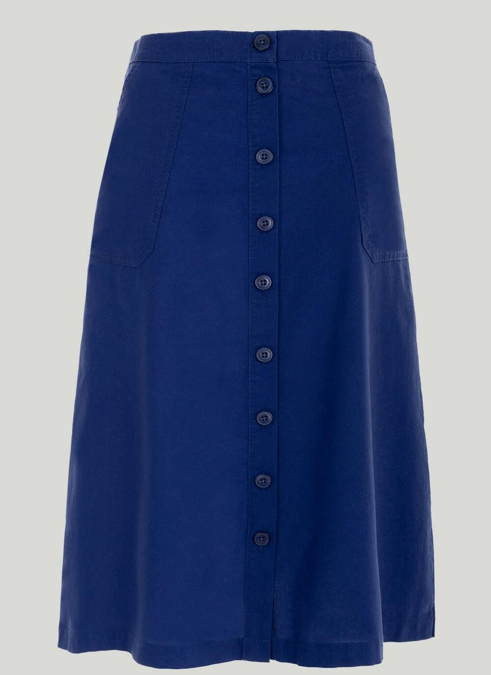 Pure Cotton Chambray Skirt 1 Pure Cotton Chambray Skirt