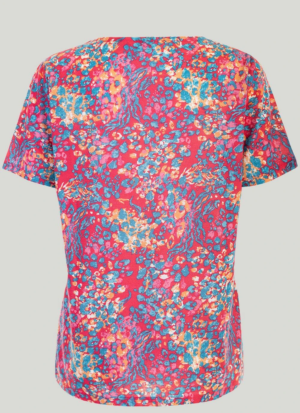 Printed Crew Neck T-Shirt 3 Printed Crew Neck T-Shirt - Image 3