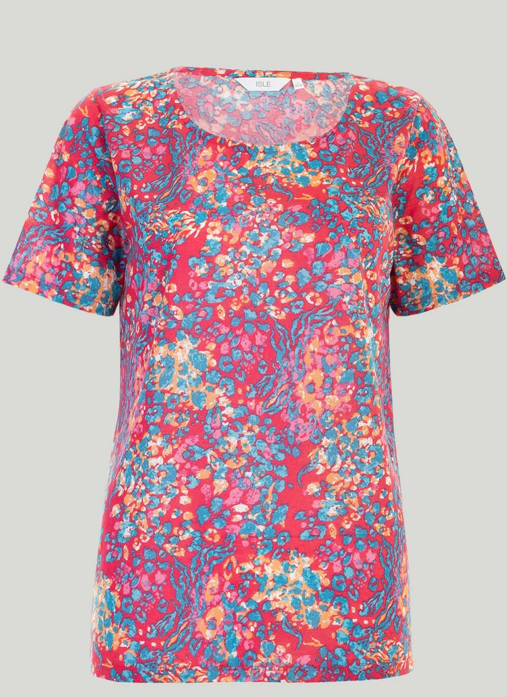 Printed Crew Neck T-Shirt 2 Printed Crew Neck T-Shirt - Image 2