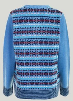 Fairisle Zip Up Cardigan 5 Fairisle Zip Up Cardigan -The Edinburgh Woollen Mill 58742pvl d4ede5eba1da427