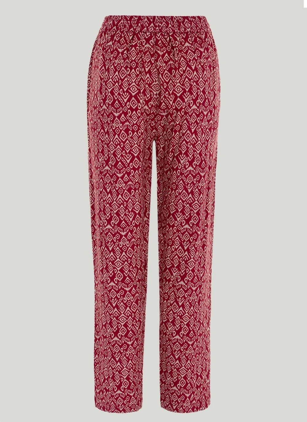Tapered Print Trouser 3 Tapered Print Trouser - Image 3