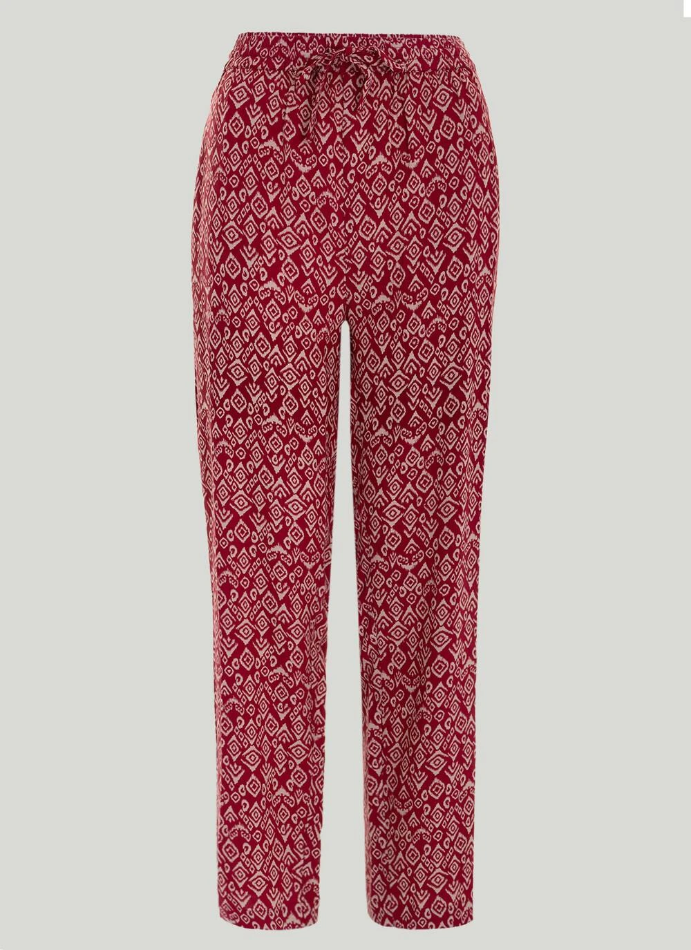 Tapered Print Trouser 2 Tapered Print Trouser - Image 2