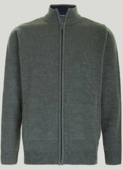 Full Zip Knitted Cardigan