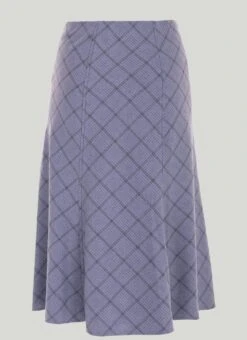 Printed Check Lined Skirt 27" 5 Printed Check Lined Skirt 27" -The Edinburgh Woollen Mill 59361pvl ead6532d488f1de