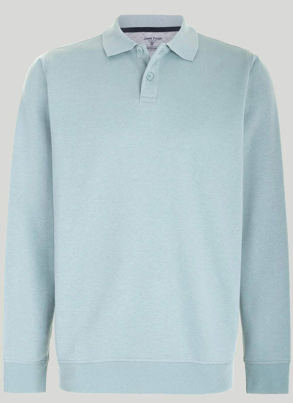 Cotton Rich Polo Sweatshirt 1 Cotton Rich Polo Sweatshirt