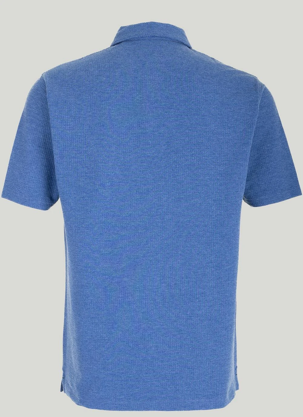 Textured Cotton Polo Shirt 2 Textured Cotton Polo Shirt - Image 2