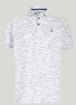 Cotton Space Dye Polo Shirt