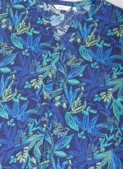 Textured Button Through T-Shirt -The Edinburgh Woollen Mill 59749pvl acbf795a66126b6