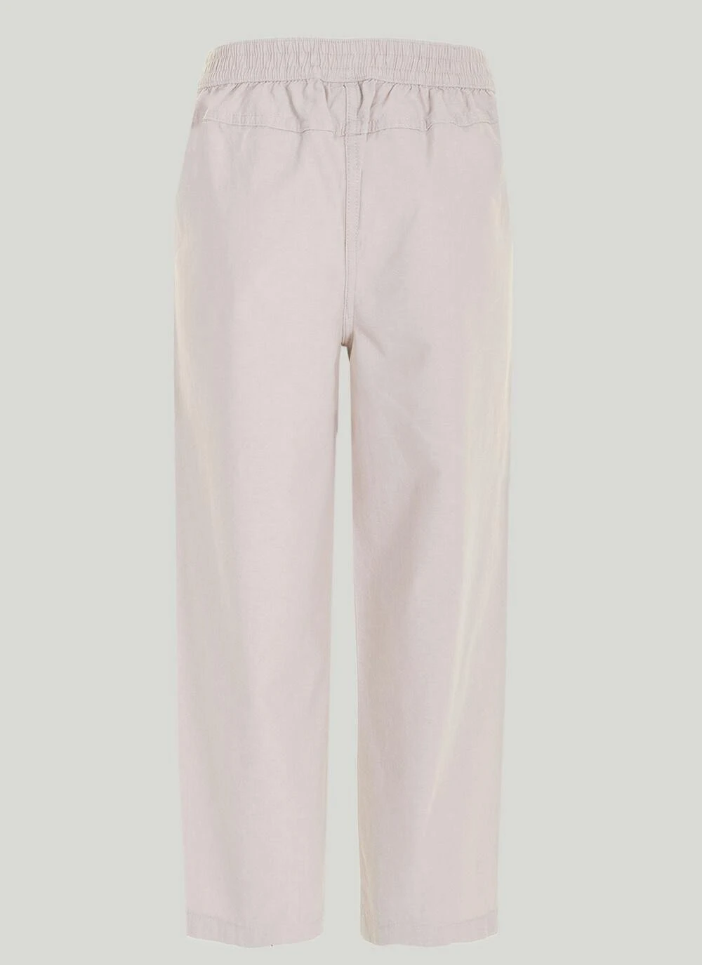 Pure Cotton Easy Fit Chambray Trousers 3 Pure Cotton Easy Fit Chambray Trousers - Image 3