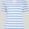 Cotton Rich Ribbed Stripe T-Shirt