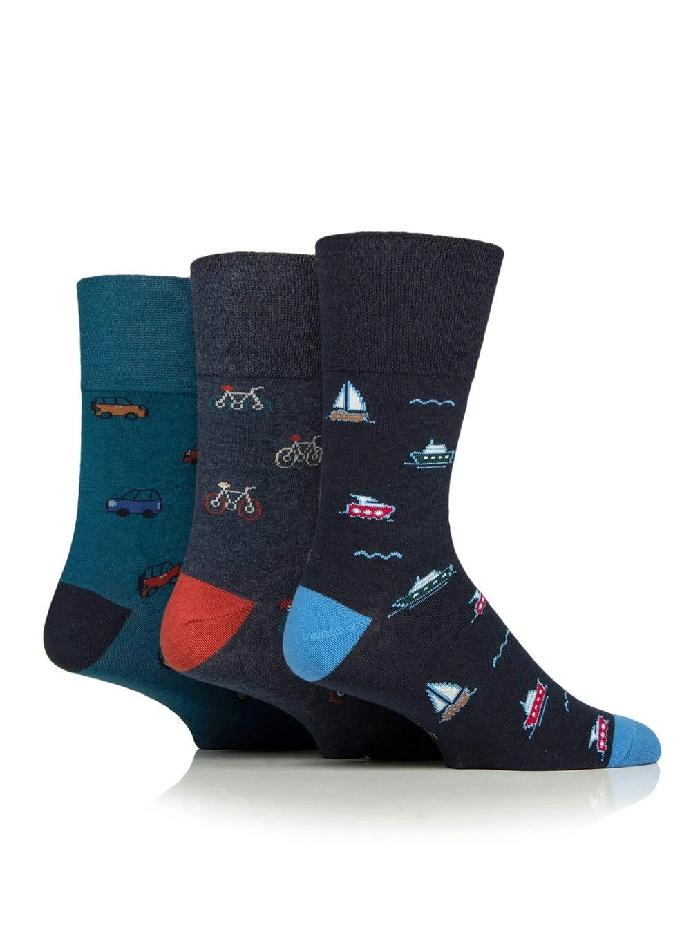 3 Pack Vehicle Socks 1 3 Pack Vehicle Socks