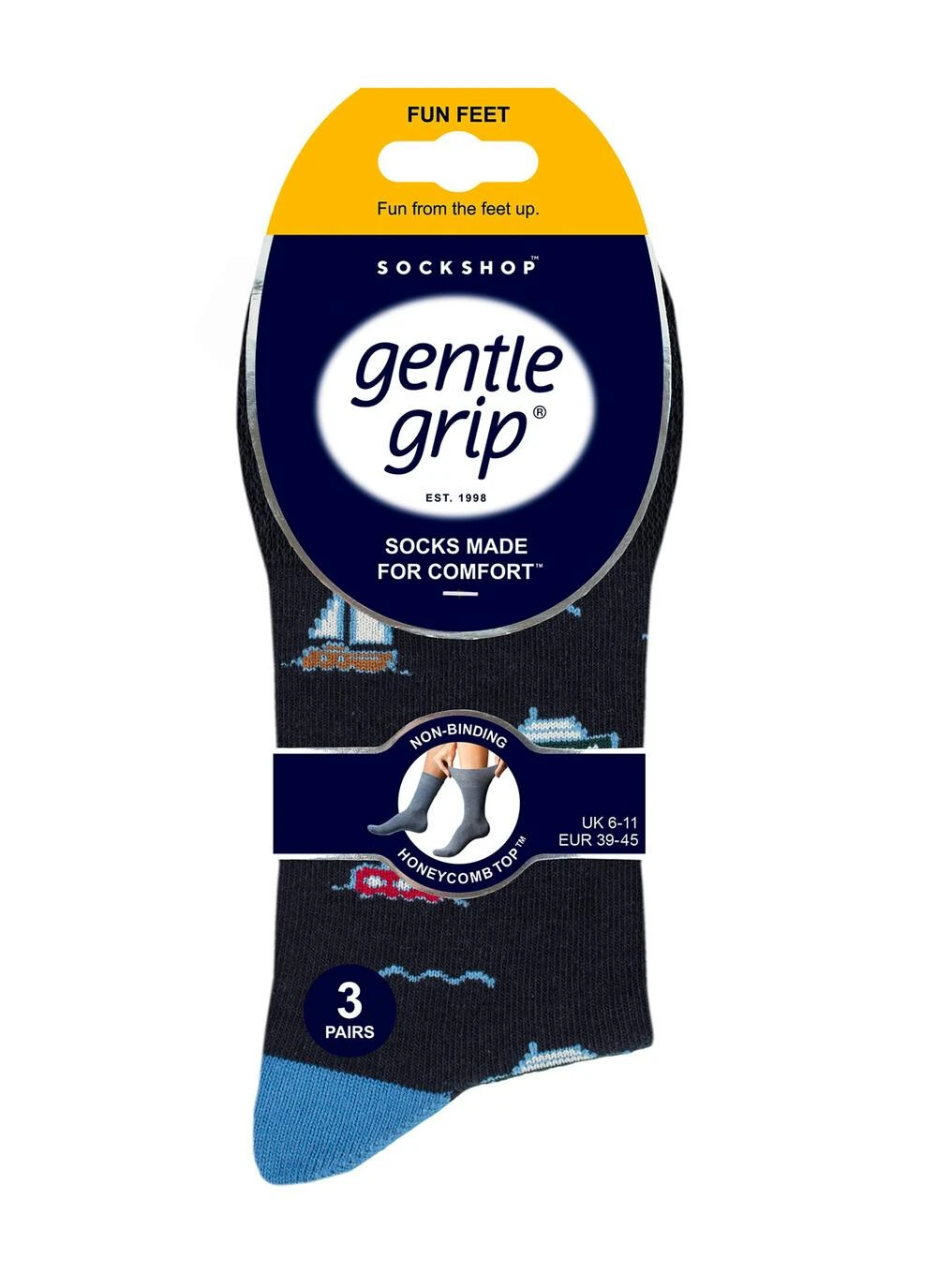 3 Pack Vehicle Socks 2 3 Pack Vehicle Socks - Image 2