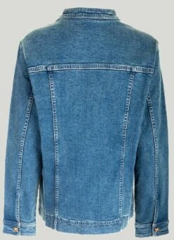 Cotton Rich Stretch Denim Jacket 8 Cotton Rich Stretch Denim Jacket -The Edinburgh Woollen Mill 60854pvl eec86a6466f1749
