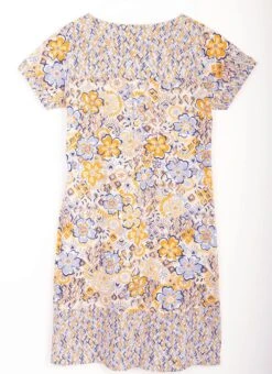 Pure Cotton Jersey Floral Print Dress 7 Pure Cotton Jersey Floral Print Dress -The Edinburgh Woollen Mill 60946pvl f6f4ee5cc0e69a6