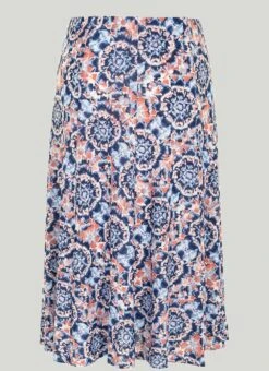 Textured A Line Tile Print Skirt -The Edinburgh Woollen Mill 61173pvl 7e4d5052c48a0c1