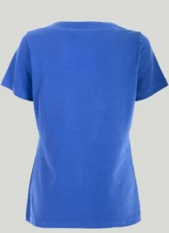 Pure Cotton Notch Neck T-Shirt 5 Pure Cotton Notch Neck T-Shirt -The Edinburgh Woollen Mill 61507pvl 5d6431a31950d72