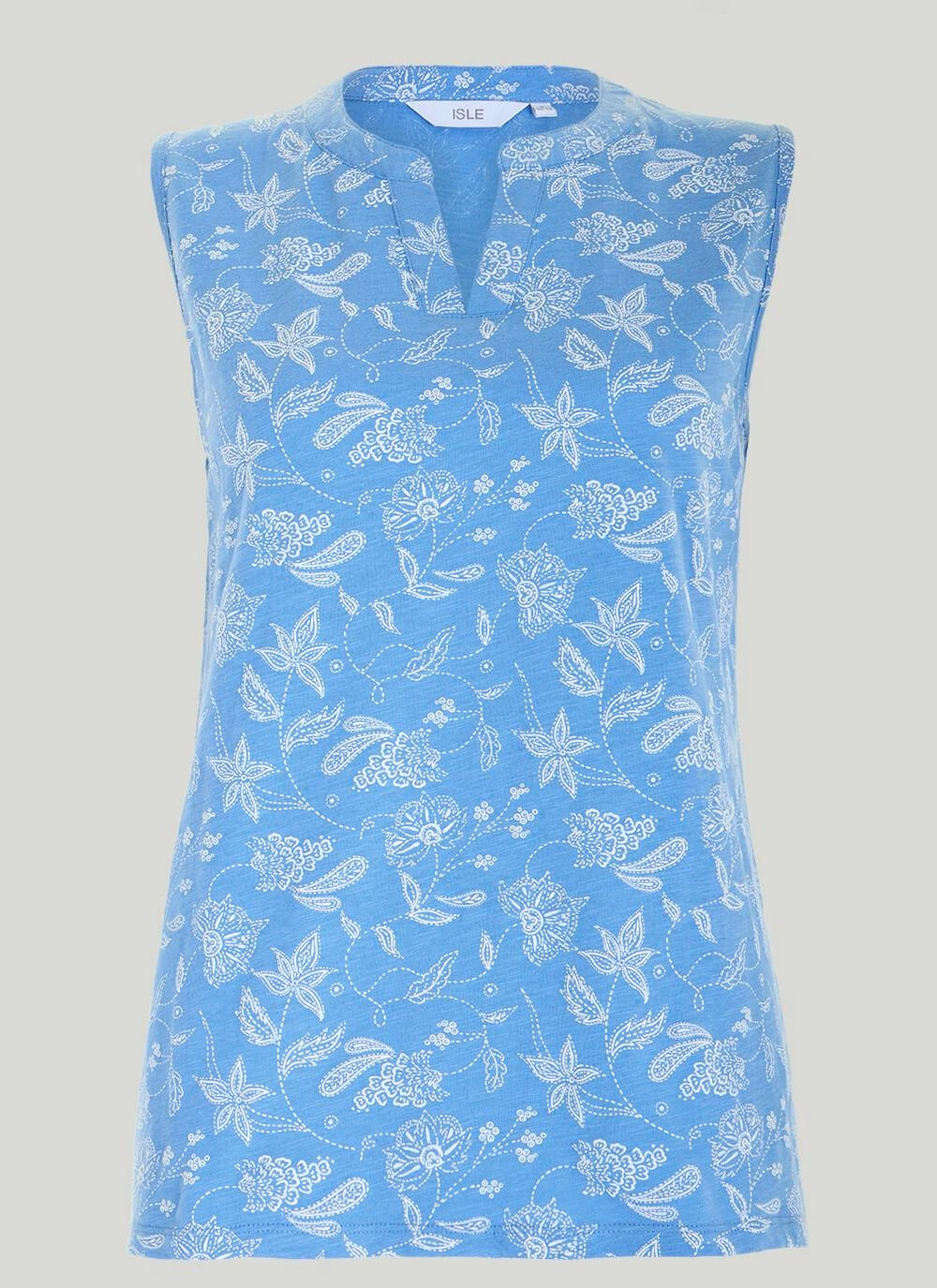 Puff Print Sleeveless T-Shirt 3 Puff Print Sleeveless T-Shirt - Image 3