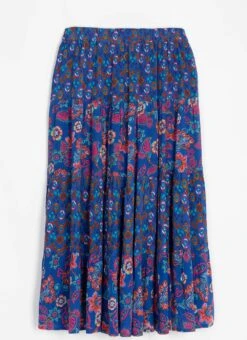 Multi Print Tiered Skirt 5 Multi Print Tiered Skirt -The Edinburgh Woollen Mill 61943pvl 3011d8d65f5acb3