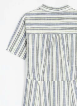 Pure Cotton Stripe Shirt Dress 7 Pure Cotton Stripe Shirt Dress -The Edinburgh Woollen Mill 62023pvl 39523f107f473cf