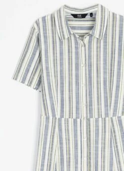 Pure Cotton Stripe Shirt Dress 6 Pure Cotton Stripe Shirt Dress -The Edinburgh Woollen Mill 62058pvl 09966fbd99f7e87