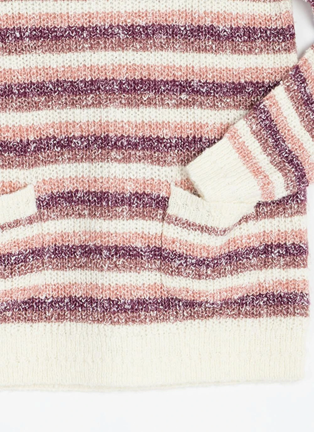 Striped Crew Neck Pocket Jumper 3 Striped Crew Neck Pocket Jumper - Image 3