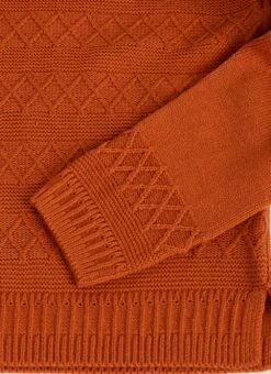 Textured Stitch V Neck Jumper 8 Textured Stitch V Neck Jumper -The Edinburgh Woollen Mill 62204pvl 88d0424daafee21