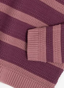 Pure Cotton Textured Crew Neck Striped Jumper 6 Pure Cotton Textured Crew Neck Striped Jumper -The Edinburgh Woollen Mill 62217pvl 64dce34d26520fe