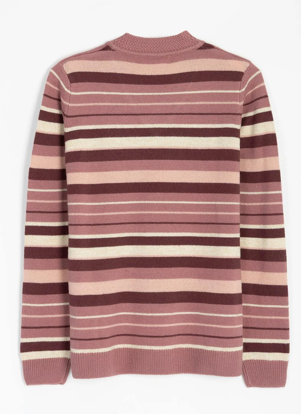 Striped V Neck Jumper 6 Striped V Neck Jumper - Image 6