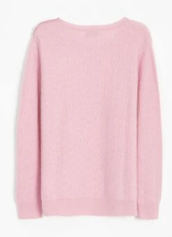 Cashmere Textured Jumper 5 Cashmere Textured Jumper -The Edinburgh Woollen Mill 62262pvl 91b054fc5d0757e