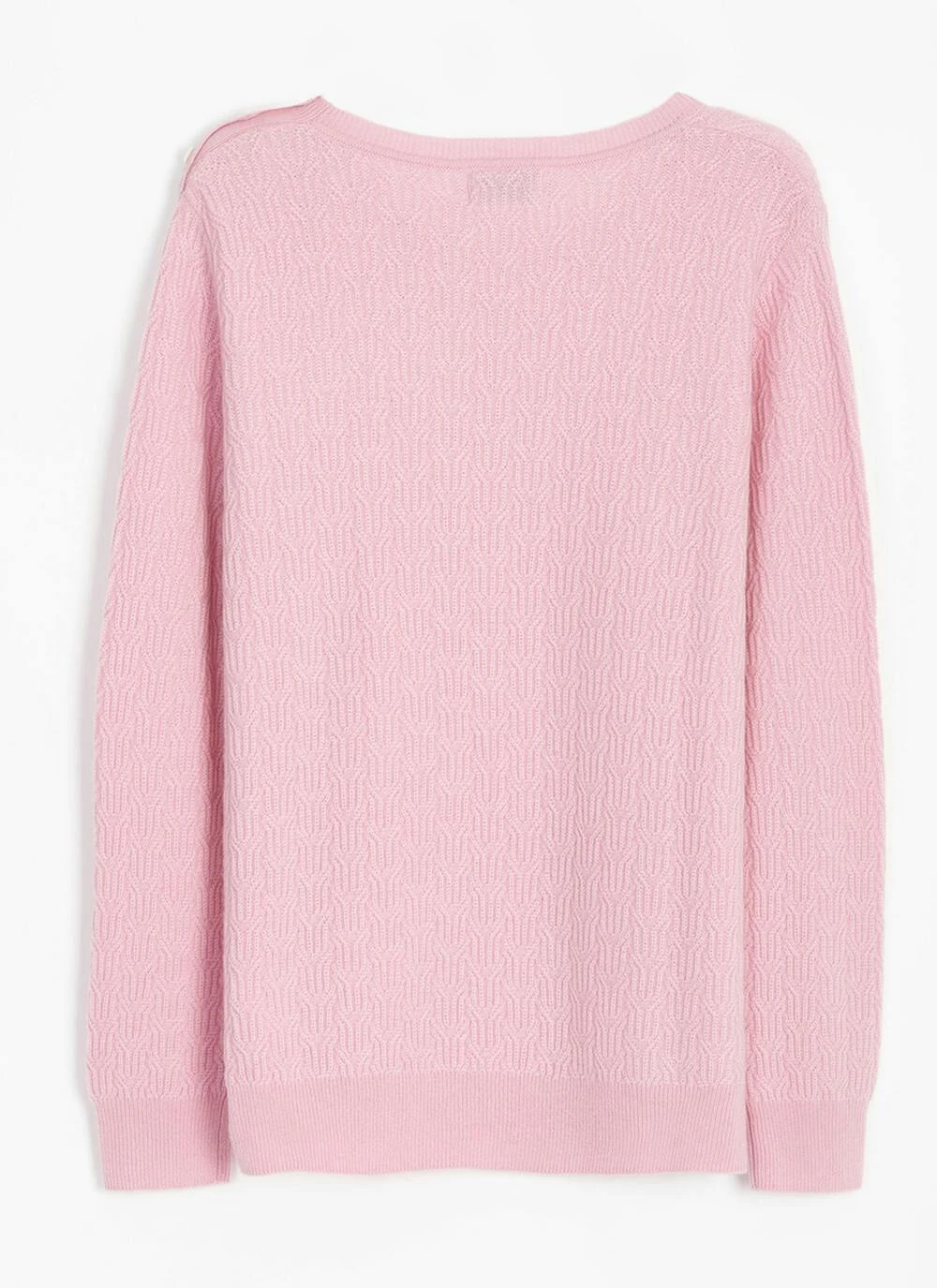 Cashmere Textured Jumper 3 Cashmere Textured Jumper - Image 3