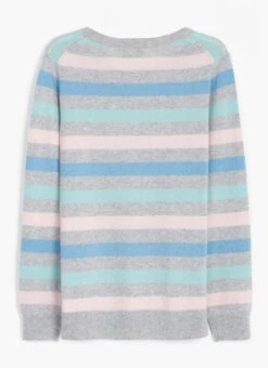 Cashmere Stripe Jumper 5 Cashmere Stripe Jumper -The Edinburgh Woollen Mill 62266pvl d0b48384a960860