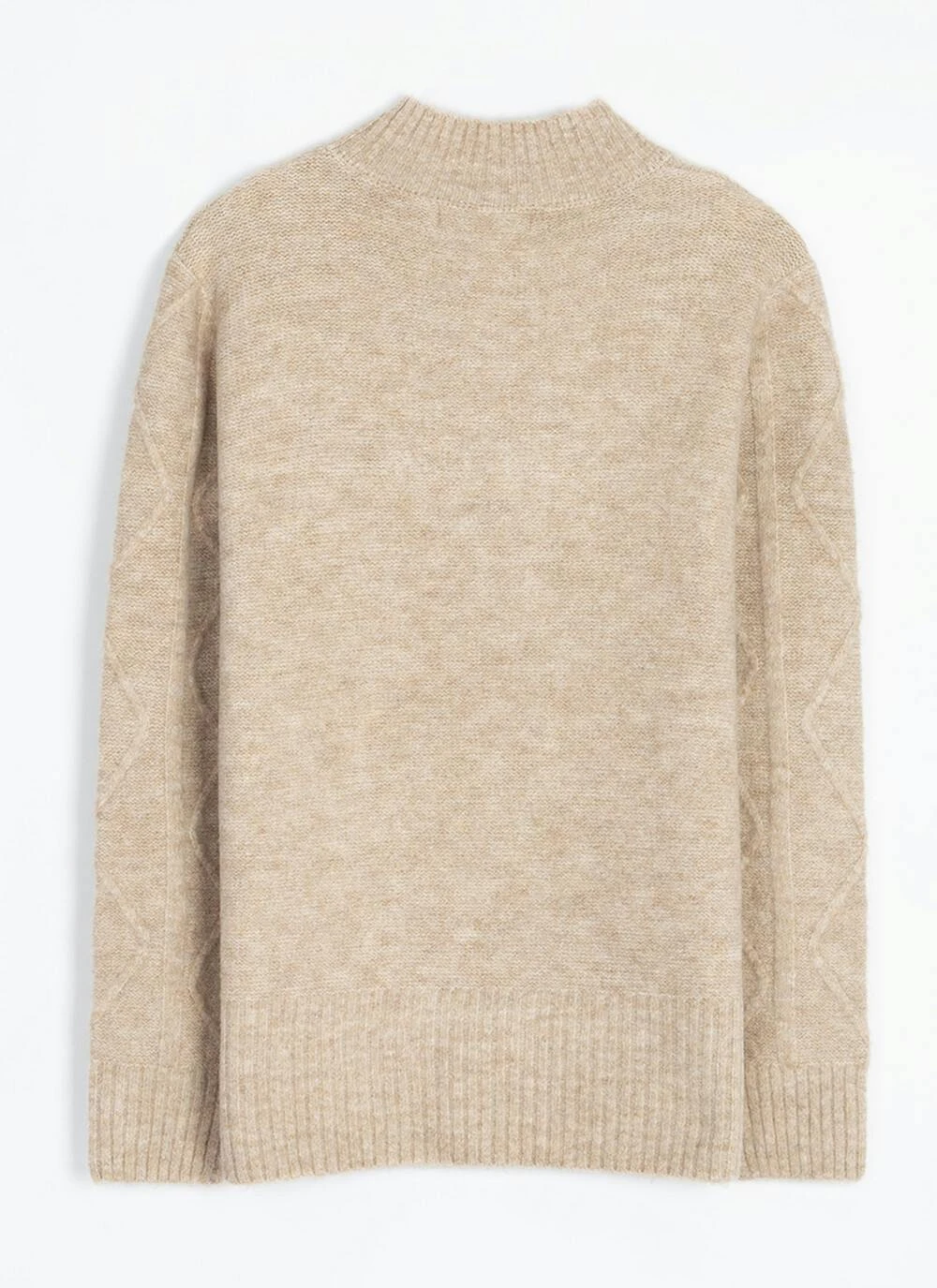 Diamond Stitch Turtle Neck Jumper 6 Diamond Stitch Turtle Neck Jumper - Image 6