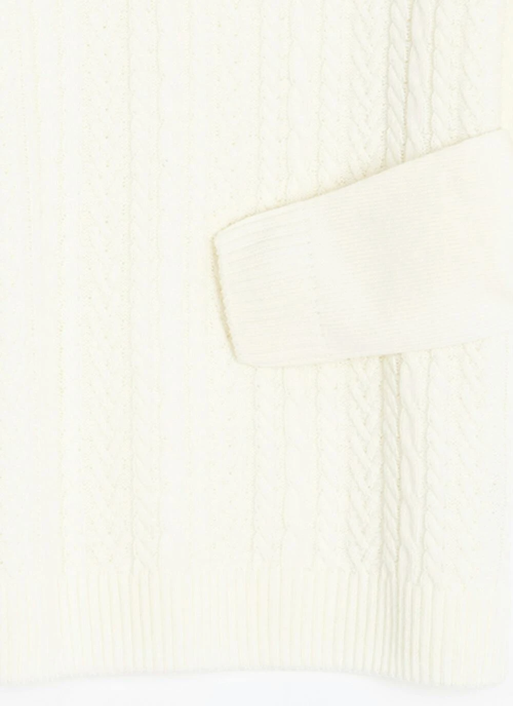 Button Detail Turtle Neck Jumper 5 Button Detail Turtle Neck Jumper - Image 5