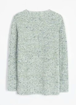 Textured Bobble Knit Crew Neck Jumper -The Edinburgh Woollen Mill 62346pvl 1f0e2353dc84b7f